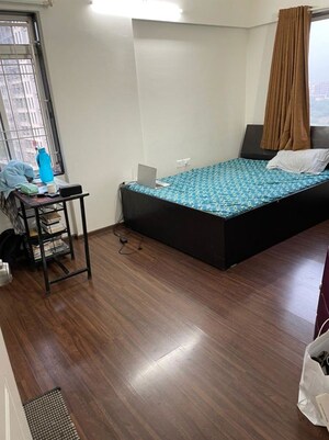 Bedroom in 2 BHK Apartment at Golden Sai Vilasita, Wakad – for Rent