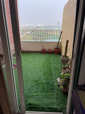 Balcony in 2 BHK Apartment at Golden Sai Vilasita, Wakad – for Rent