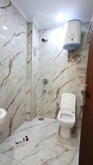 Bathroom in 1 BHK Apartment at Freedom Fighters Enclave – for Rent