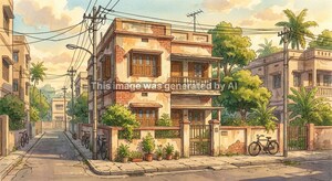  Independent House – Exterior View View at Baranagar - for Sale