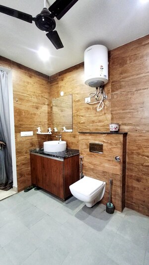 Bathroom in 1 RK Apartment at Freedom Fighters Enclave – for Rent