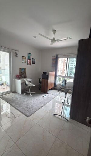 Living Room in 3 BHK Apartment at Cybercity Rainbow Vistas Rock Gardens, Hi Tech City – for Rent