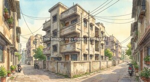  Apartment – Exterior View View at Ambernath - for Sale
