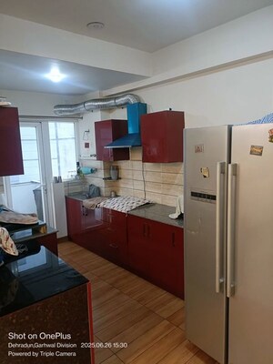 Kitchen in 3 BHK Apartment at Supertech Palm Greens, Bigli Bamba Bypass – for Sale