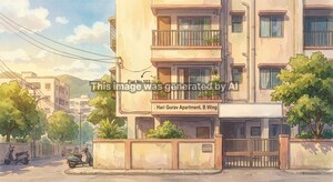  Apartment – Exterior View View at Balkum Pada - for Sale