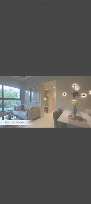 Living Room in 2 BHK Apartment at Kalpataru Parkcity Eternia, Kolshet Road – for Sale