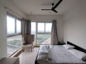 Building Lobby in 2 BHK Apartment at Ajmera Aeon, Bhakti Park – for Rent