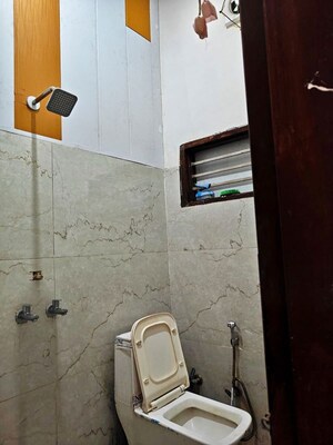 Bathroom in 1 BHK Builder Floor at Aman Vihar – for Rent