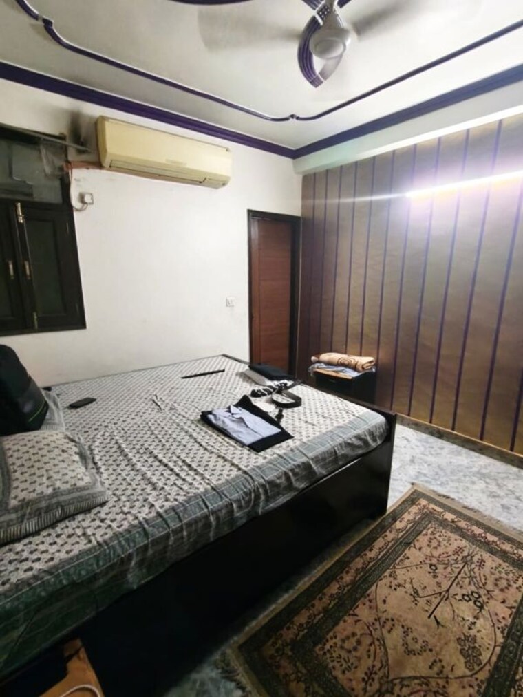 Bedroom, chirag dilli 3 Bedroom 110 Sq.Ft. Builder Floor In Chirag Dilli Delhi 10683441