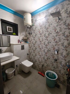 Bathroom in 3 BHK Builder Floor at Chirag Dilli – for Sale