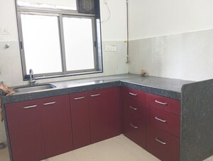 Kitchen in 2 BHK Apartment at Runwal Eirene, Balkum Pada – for Rent