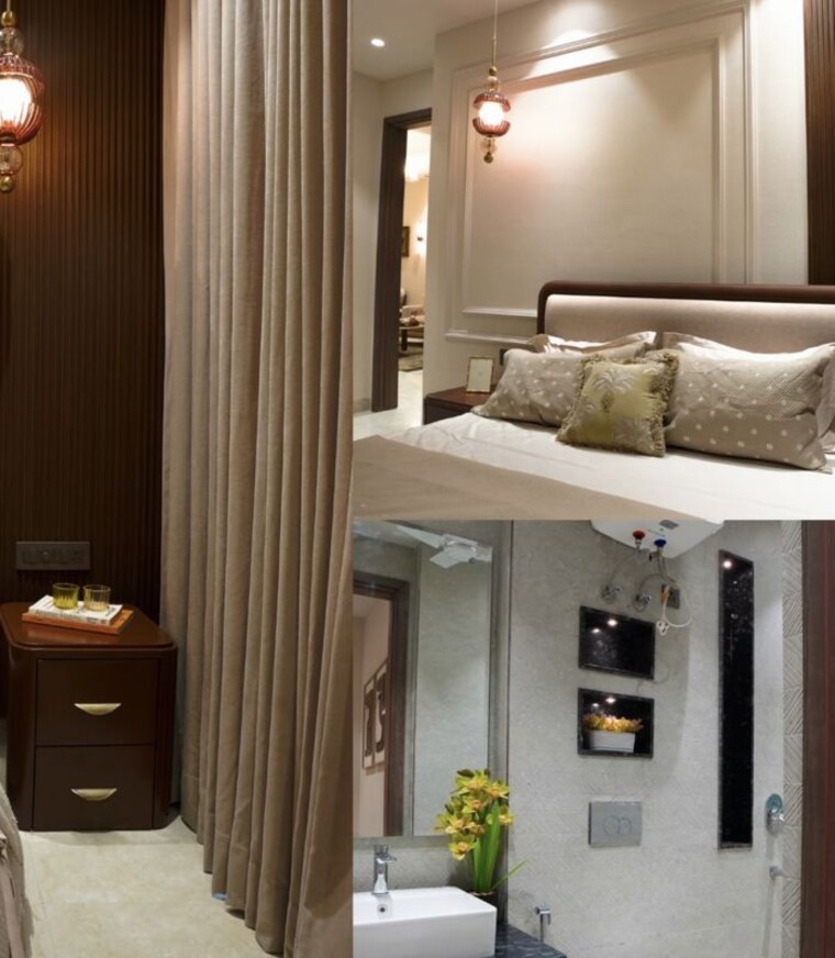 Living Room, orris-aanandam-ora 3 Bedroom 1320 Sq.Ft. Builder Floor In Sector 93 Gurgaon 10682670