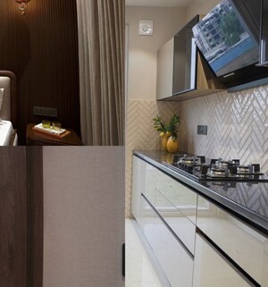 Kitchen in 3 BHK Builder Floor at Orris Aanandam Ora, Sector 93 – for Sale