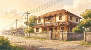  Builder Floor – Exterior View View at Parmale - for Sale