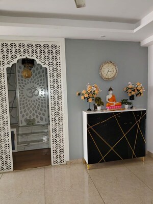 Bedroom in 3 BHK Builder Floor at MS Enclave Zirakpur, Dhakoli – for Sale