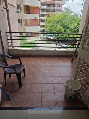 Balcony in 3 BHK Apartment at Belvalkar Mitrangan, Baner – for Rent