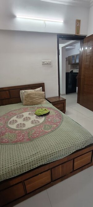 Master Bedroom in 2 BHK Apartment at G K Roseland Residency, Pimple Saudagar – for Sale