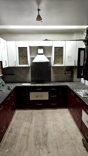 Kitchen in 3 BHK Builder Floor at State Bank Colony – for Sale