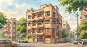 Apartment – Exterior View View at Jambhali - for Sale