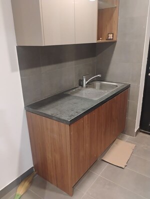 Kitchen in 1 BHK Apartment at Krisumi Waterfall Suites, Sector 36a – for Sale