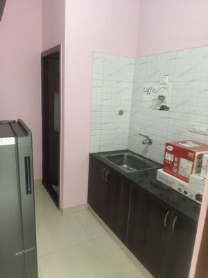 Kitchen in 2 BHK Apartment at MSR Residency, Panathur – for Rent