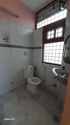Bathroom in 3 BHK Builder Floor at Palam Vihar – for Rent