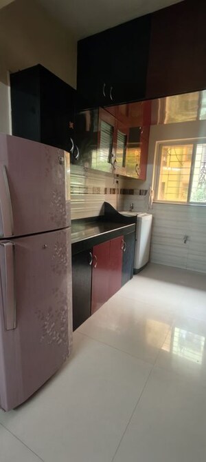 Kitchen in 2 BHK Apartment at Siddhivinayak Ginger, Pimple Saudagar – for Rent