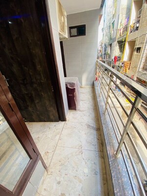 Balcony in 3 BHK Builder Floor at Dwarka Mor – for Rent