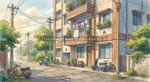  Apartment – Exterior View View at Kalyan - for Sale