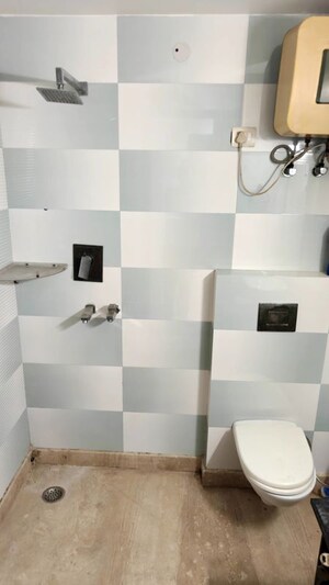 Bathroom in 3 BHK Builder Floor at State Bank Colony – for Rent