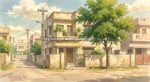  Independent House – Exterior View View at Kansal - for Sale