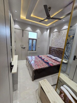 Bedroom in 2 BHK Builder Floor at Dwarka Mor – for Rent