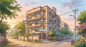  Apartment – Exterior View View at Bapod - for Sale