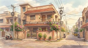  Independent House – Exterior View View at Nagole - for Sale