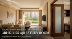 2.5 BHK +  1175 Sq.Ft. Apartment in Galaxy North Avenue ll