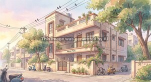  Apartment – Exterior View View at Korattur - for Sale