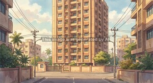  Apartment – Exterior View View at Dharam Nagar - for Sale