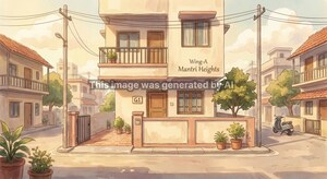  Apartment – Exterior View View at Daund - for Sale