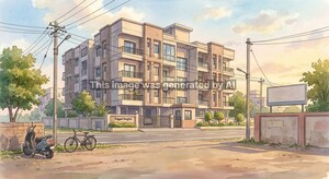  Apartment – Exterior View View at Baramati - for Sale