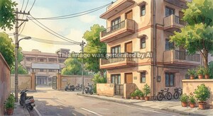  Apartment – Exterior View View at Indapur - for Sale