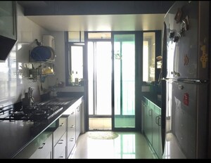 Kitchen in 2 BHK Apartment at Raheja Sherwood, Goregaon East – for Rent
