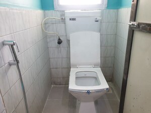 Bathroom in 1 BHK Apartment at Rachna CHS, Bhandup East – for Rent