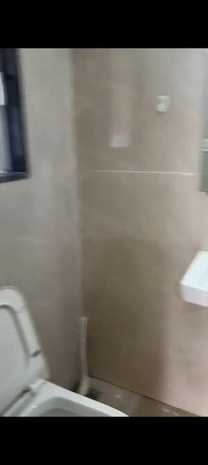 Bathroom in 1 BHK Apartment at Suraj Heights Goregaon, Goregaon East – for Rent