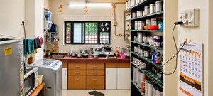 Kitchen in 1 BHK Apartment at Navnath Shraddha CHS, Dombivli West – for Sale