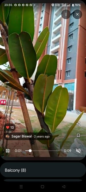 Staircase in 3 BHK Apartment at Aparna Cyberscape, Nallagandla – for Rent