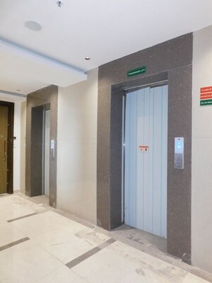 Building Lobby in 3 BHK Apartment at Sheth Montana, Mulund West – for Rent