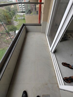 Balcony in 2 BHK Apartment at Samarth 61 Ideal, Kothrud – for Rent