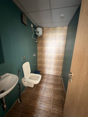 Bathroom in 1 BHK Apartment at Lodha Crown Kolshet, Kolshet Road – for Rent