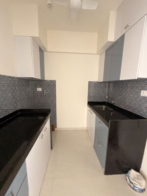 Kitchen in 1 BHK Apartment at Lodha Crown Kolshet, Kolshet Road – for Rent