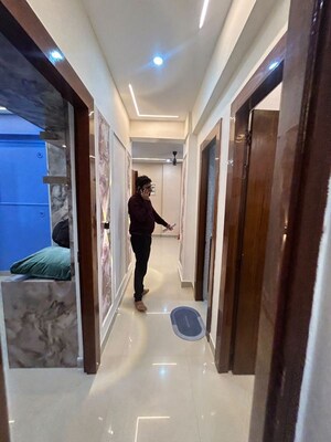 Building Lobby in 2 BHK Apartment at Tulsiani Urban Woods, Sushant Golf City – for Rent